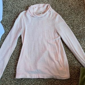 J. CREW pink athletic sweater